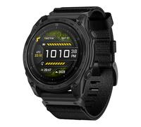 Garmin - Montre GPS connectée - Tactix 8 Amoled 51mm Sapphire Titane/Carbon Gray en Silicone - Noir Noir
