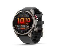 Garmin - Montre GPS - Fenix 8 Pro Amoled 47mm Sapphire Titanium en Titane - Noir Noir