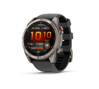 Garmin - Montre GPS - Fenix 8 Pro Amoled 51mm Sapphire Titanium en Titane - Noir Noir