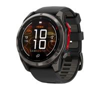 Garmin - Montre GPS - Fenix 8 Pro MicroLED en Titane - Noir Noir