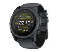Garmin - Montre GPS - Tactix 8 Amoled Cerakote 51mm Sapphire/Carakote Grey en Titane - Gris Gris