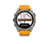 Garmin Fenix 8 AMOLED Sapphire Titane 51mm Cardio-Gps Fenix 8 AMOLED Sapphire Titane 51mm TU Orange