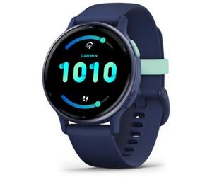 Garmin - Montre Sport Vivoactive 5 Forme Et Santé Gps Amoled Bt 42 Mm Bleue