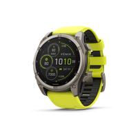GARMIN - Montres GPS et altimetre - Fenix 8 51mm Solar Sapphire Titane Graphite - Gps Running | Garmin
