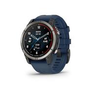 Garmin Quatix 7 Pro Premium GPS Marine Smartwatch avec écran AMOLED, Lampe Torche LED, activités de Voile et Sports Nautiques, prévisions de Poissons et contrôle du Moteur de traînée