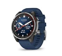 Garmin® quatix® 8, 47 mm, montre intelligente GPS, écran AMOLED lumineux, commandes de traceur de cartes, lampe de poche intégrée, fonctions santé et bien-être 24h/24, 7j/7