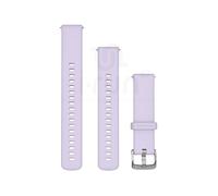Garmin Bracelet silicone à attache rapide 18 mm – Violet pervenche / Argent