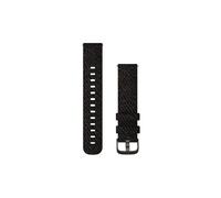 Garmin - Bracelet de montre Quick Release 20mm - Nylon tissé Noir chiné boucle Ardoise