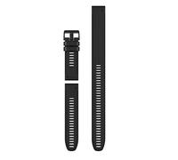 Garmin QuickFit 010-12907-00 Bracelet de montre extra long en silicone Noir 26 mm