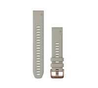 Garmin QuickFit® 20 Bracelet de montre en silicone gris français (ensemble de plongée 3 pièces), 010-13359-00