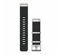 Garmin QuickFit 22 Bracelet de montre en nylon tissé jacquard Noir