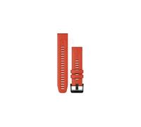 Garmin Bracelet de montre QuickFit 22 mm Silicone Rouge (Flame Red) Compatible Fenix 7