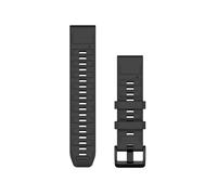 Garmin Quickfit® 22 Silicone Strap Argenté Graphite