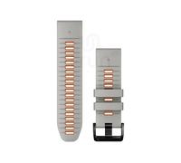 Garmin Quickfit 26 Mm Silicone Strap Argenté