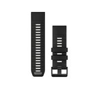 Garmin Quickfit® 26 Silicone Strap Noir Black / Pebble Gray