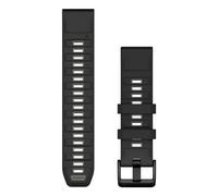 Garmin QuickFit Bande Noir, Gris Silicone