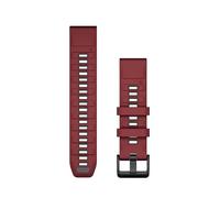 Garmin QuickFit, bracelet en silicone noir/gris galet de 20 mm, Marsala/graphite, 26mm, Moderne