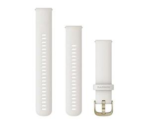 Garmin QuickRelease 20mm Venu 2 Plus Silicone Blanc/Crème Or