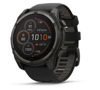 Garmin Fenix 8 Sapphire Solar Titane 51mm Carbon Gray