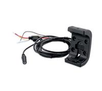 Garmin Amps Rugged Mount With Audio/power Cable Noir