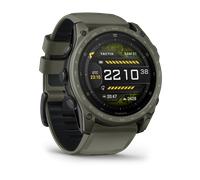 Garmin - tactix 8 AMOLED - Cerakote - Montre GPS Titane Cerakote vert - ⌀ 51 mm