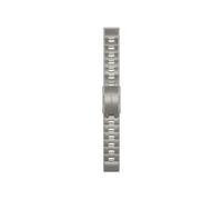 Garmin Bracelet de montre QuickFit 22 mm Titane Argenté