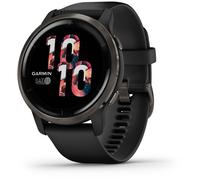Garmin Venu 2 - 45 mm - noir - montre de sport avec bracelet - silicone - noir - taille du poignet : 135-200 mm - affichage 1.3" - Bluetooth, Wi-Fi, ANT+ - 49 g
