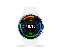 Garmin Venu 3 Silver – bracelet blanc