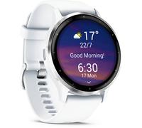 Garmin Venu 3 Silver (bracelet blanc) Blanc