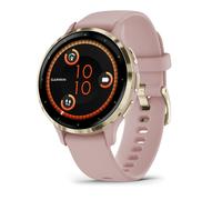 Garmin - 010-02785-03 - Smartwatch - Venu 3S - rose/or - bracelet en silicone
