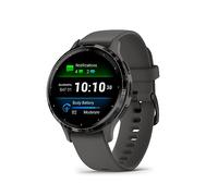 Garmin Venu 3S - Montre connectée GPS Sport et santé - Gray avec Bracelet Gris foncé