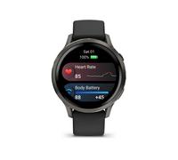 Montre sport GARMIN Venu 4 Noir/Gris Silicone Noire 41mm