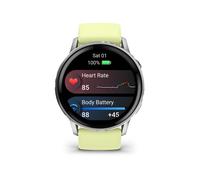 Montre sport GARMIN Venu 4 Gris/Silver Silicone Jaune 45mm