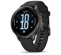 Garmin Venu 4 AMOLED 41 mm - Noir avec bracelet Silicone Noir - Wifi GPS (010-03013-02)