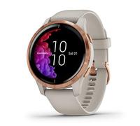 GARMIN Venu - Montre connectée GPS avec écran Amoled - Rosegold / Beige