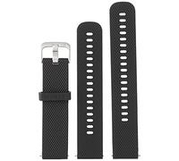 Garmin Vivoactive 3 Bracelet en Silicone Noir/Acier