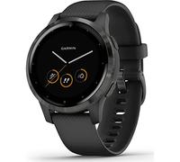 Garmin - Vívoactive 4S - Montre connectée GPS Multi-sports & Santé - Entraînements Personnalisés - Musique au poignet, Pay - Autonomie Longue Durée - Cadran 45 mm - Black/Gunmetal