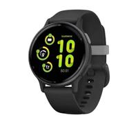 Garmin vívoactive 5 - Montre intelligente avec bracelet en silicone - Ardoise / Noir