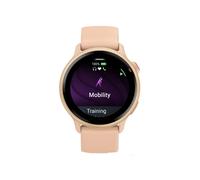 Garmin vívoactive 6 - Montre connectée avec GPS Forme & santé avec écran Ultra-Lumineux - Pink Dawn avec boîtier Rose pêche