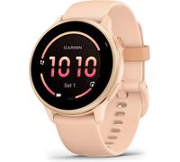 GARMIN vivoactive 6 Montre connectée - Boîtier rose métallique, bracelet rose aube