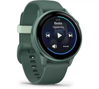 Garmin - Vivoactive 6 - Montre GPS Metallic Jasper Green - Taille unique