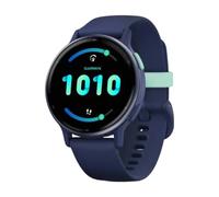 Garmin Vivoactive 5 3,05 cm (1.2 ) AMOLED Numérique 390 x 390 pixels Écran tactile Bleu Wifi GPS (satellite) - Neuf