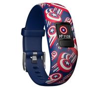 Garmin vívofit jr 2 - Marvel Captain America - Tracker d'activités avec bracelet - silicone - taille du poignet : 130-175 mm - Bluetooth - 17.5 g