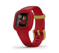Garmin - Vivofit jr.3 - Bracelet Connecté Enfant - Âge 6+ - Iron Man - Expérience Interactive - Aventures & Défis - Étanche 50m, Robuste & Résistante aux Chocs - 1 an d'Autonomie - Rouge