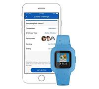 Garmin vívofit jr. 3 - Bracelet connectée pour Enfants, Bleu, Âge 6+