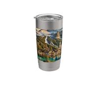 GARMISCH-PARTENKIRCHEN, souvenir de voyage, une idée cadeau, Gobelet isotherme en acier inoxydable double paroi