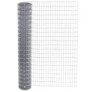Garmix Clôture martre Fil de volière Grille de soudage galvanisée 25 x 50 mm (100cm, 18m, 2,1mm)