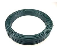 Garmix Fil de tension galvanisé à chaud pour grillage grillagé, clôture en métal, 50 m, 3,8 mm