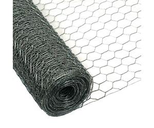 Garmix Treillis hexagonal galvanisé 25 mm 0,6 mm (50 cm, 25 m)