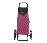 Garmol 218 G3 X 3 Trou c659 Chariot de Courses Sube escalier 3 x 3, Tissu, Fuchsia, 50 x 39 x 102 cm
